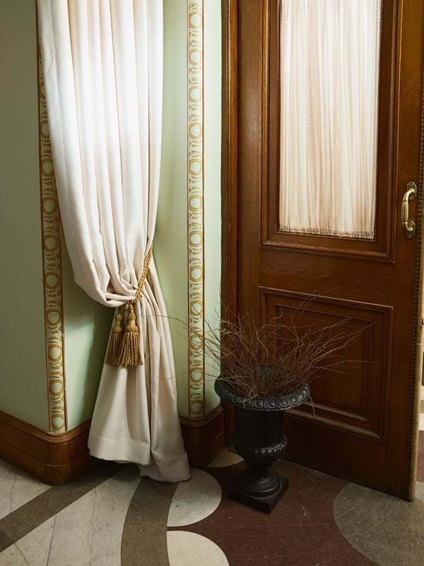 Textil från Svensson på Villa Skärtofta