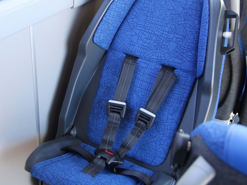 Bus von Värmlandstrafik mit Svensson Stoffe