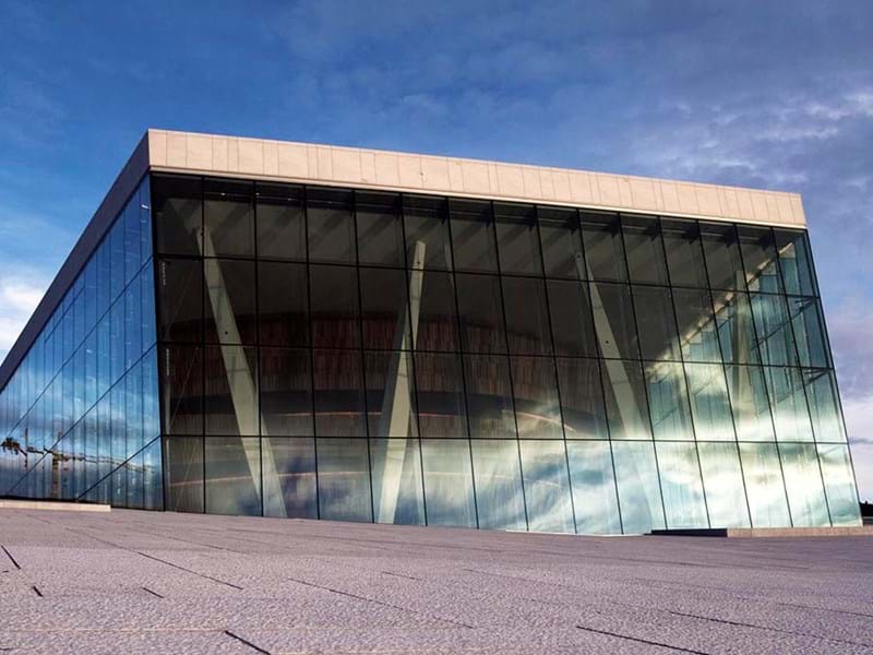 Oslo Opera House with Svensson fabrics