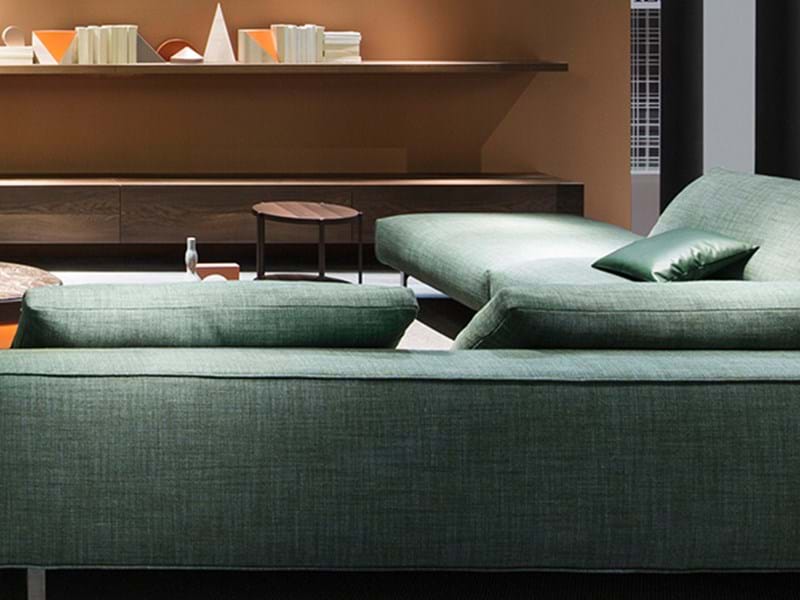 Busnelli med Svenssons möbeltyg Rami