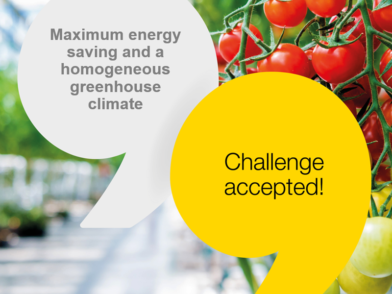 Climate screens for sustainable greenhouse growing
