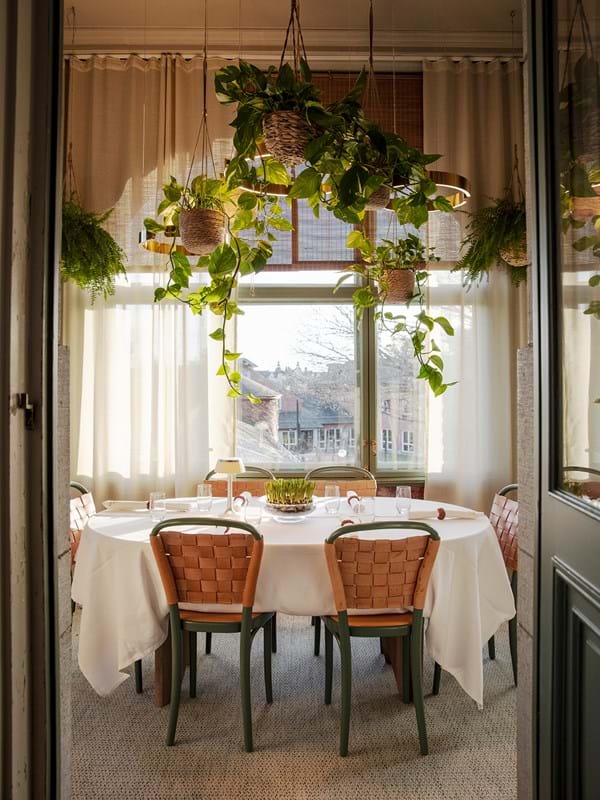 Textil från Svensson på Villa Skärtofta