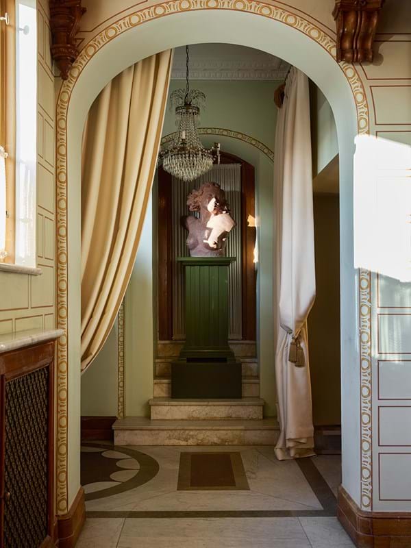 Textil från Svensson på Villa Skärtofta