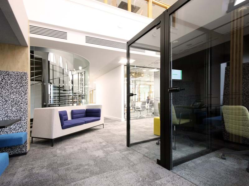 The upholstery fabric Nest from Svensson at Avison Young
