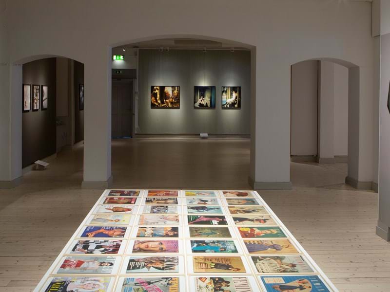 Svensson fabric Mint at the Landskrona Museum